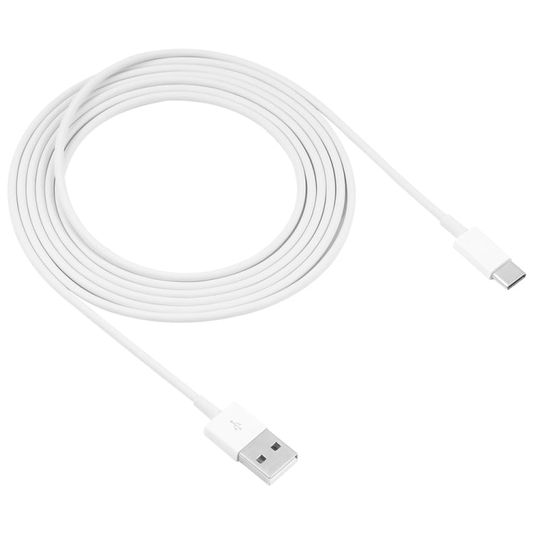 2A USB to USB-C / Type-C Data Cable, Cable Length:2m(White)