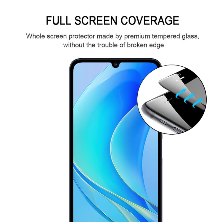 25 PCS Full Glue Screen Protector Tempered Glass Film For Huawei nova Y70 Plus / nova Y70