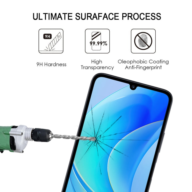 25 PCS Full Glue Screen Protector Tempered Glass Film For Huawei nova Y70 Plus / nova Y70