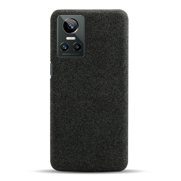 For OPPO Realme GT Neo3 Cloth Texture PC + Nylon Back Case