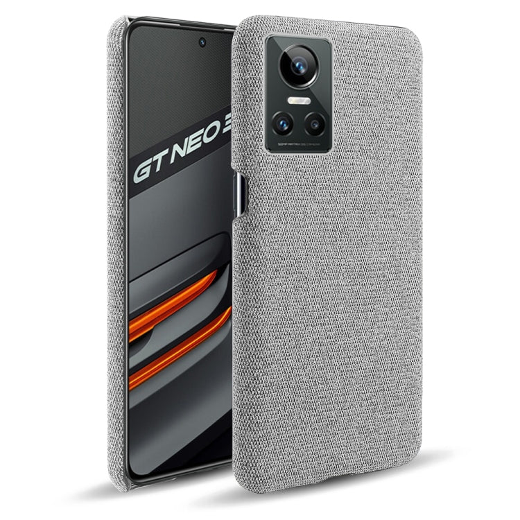 For OPPO Realme GT Neo3 Cloth Texture PC + Nylon Back Case