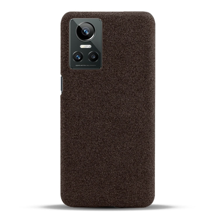 For OPPO Realme GT Neo3 Cloth Texture PC + Nylon Back Case