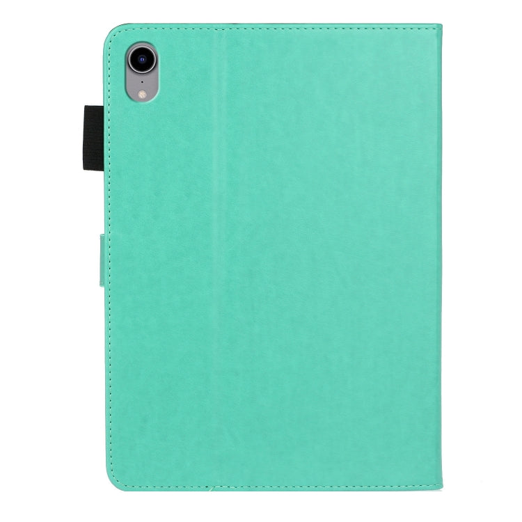 For iPad mini 6 Embossed Plum Bossom Pattern Smart Leather Tablet Case