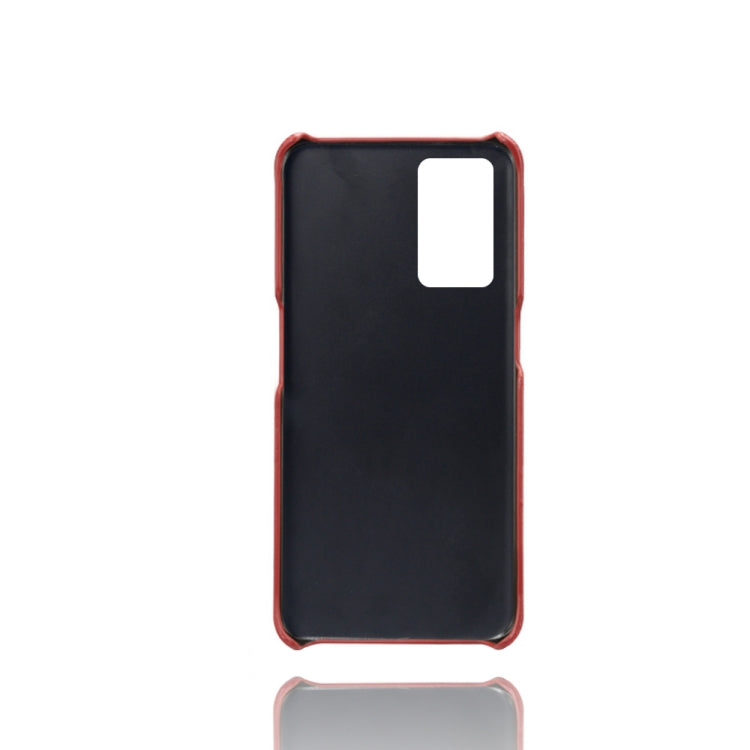 For OPPO Realme GT Neo3 Calf Texture PC + PU Phone Case