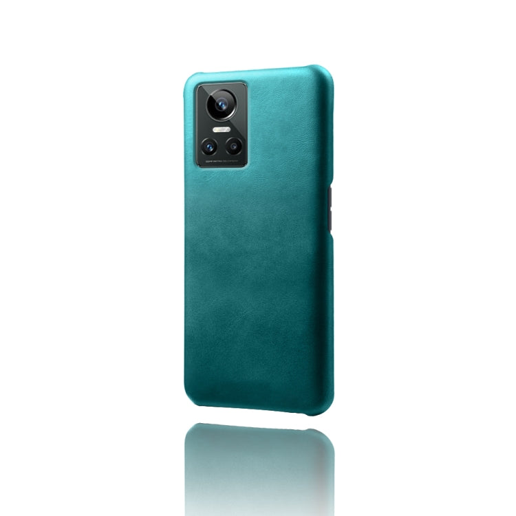 For OPPO Realme GT Neo3 Calf Texture PC + PU Phone Case