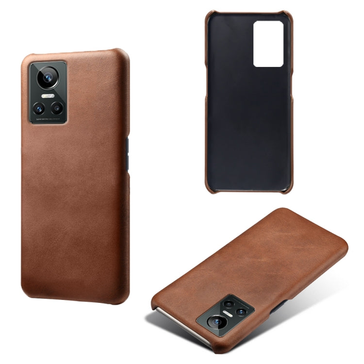 For OPPO Realme GT Neo3 Calf Texture PC + PU Phone Case