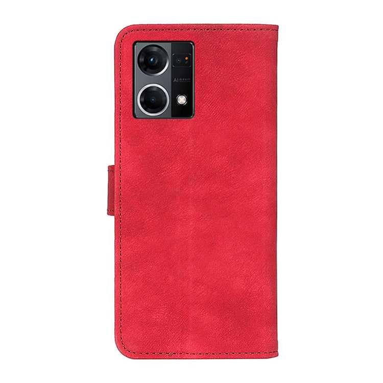 For OPPO Reno7 4G Global/F21 Pro 4G Antelope Texture Magnetic Buckle Leather Phone Case