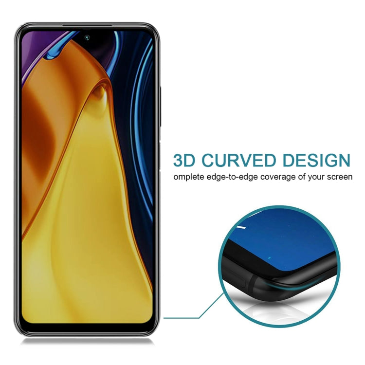 25 PCS Full Cover Anti-peeping Tempered Glass Film For Xiaomi Poco M3 Pro