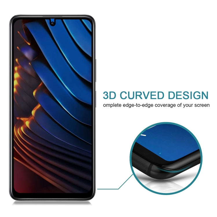 25 PCS Full Cover Anti-peeping Tempered Glass Film For Xiaomi Poco X3 GT