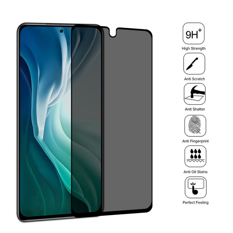 25 PCS Full Cover Anti-peeping Tempered Glass Film For Xiaomi Mi 11X