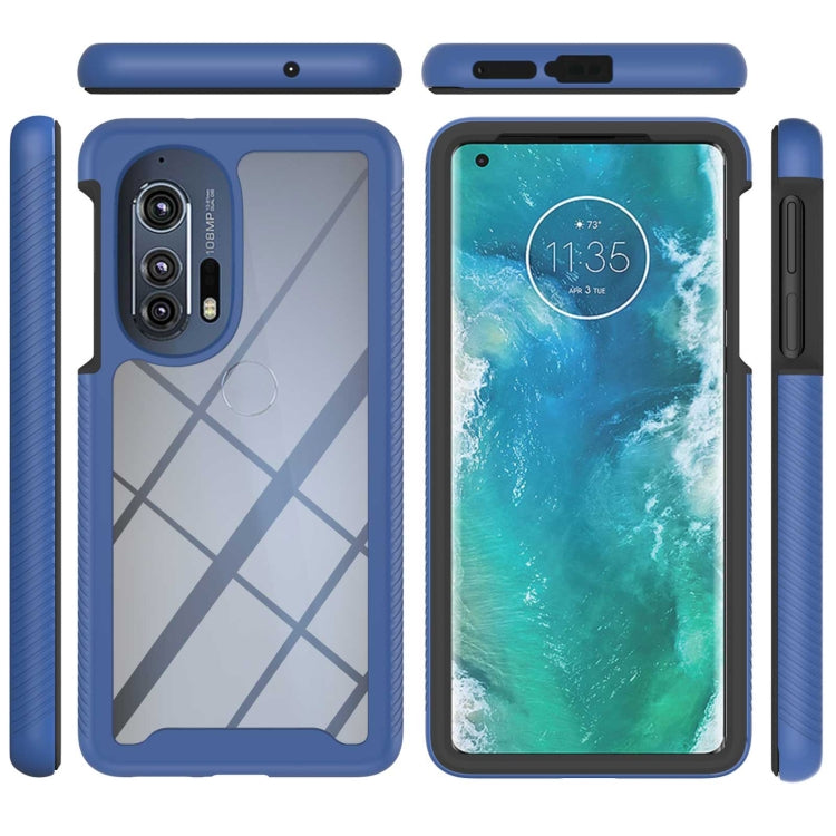 For Motorola Edge+ 2022 Starry Sky Solid Color Series PC + TPU Phone Case