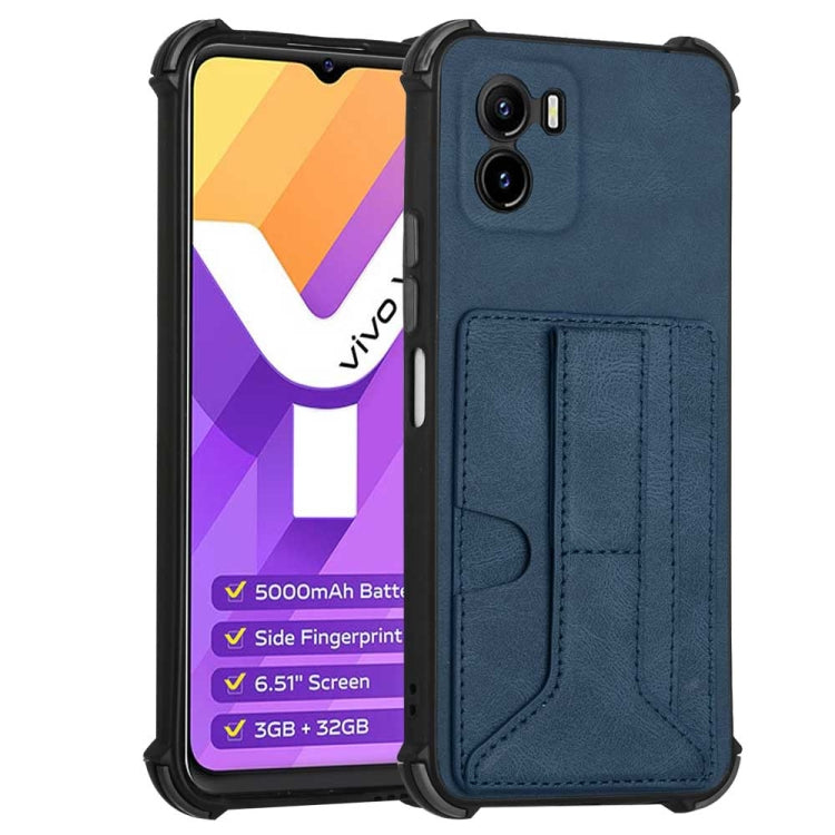 For vivo Y15s 2021 Dream PU + TPU Four-corner Shockproof Phone Case