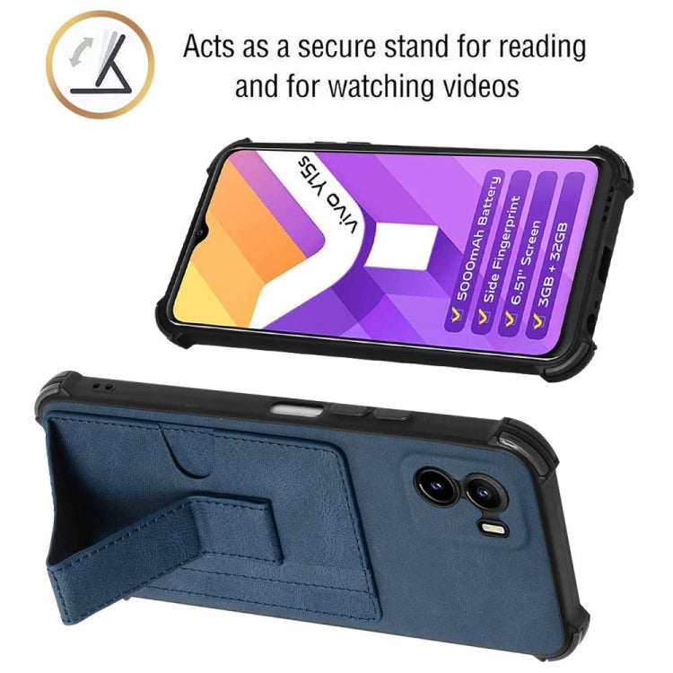 For vivo Y15s 2021 Dream PU + TPU Four-corner Shockproof Phone Case