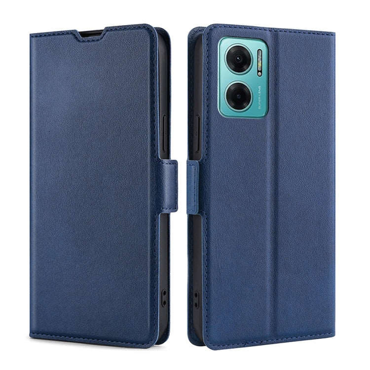For Xiaomi Redmi Note 11E 5G Ultra-thin Voltage Side Buckle Flip Leather Case