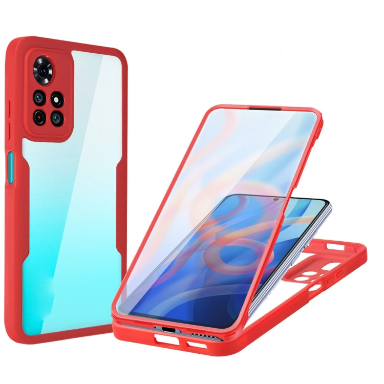 For Xiaomi Redmi Note 11 Acrylic + TPU 360 Degrees Full Coverage Phone Case