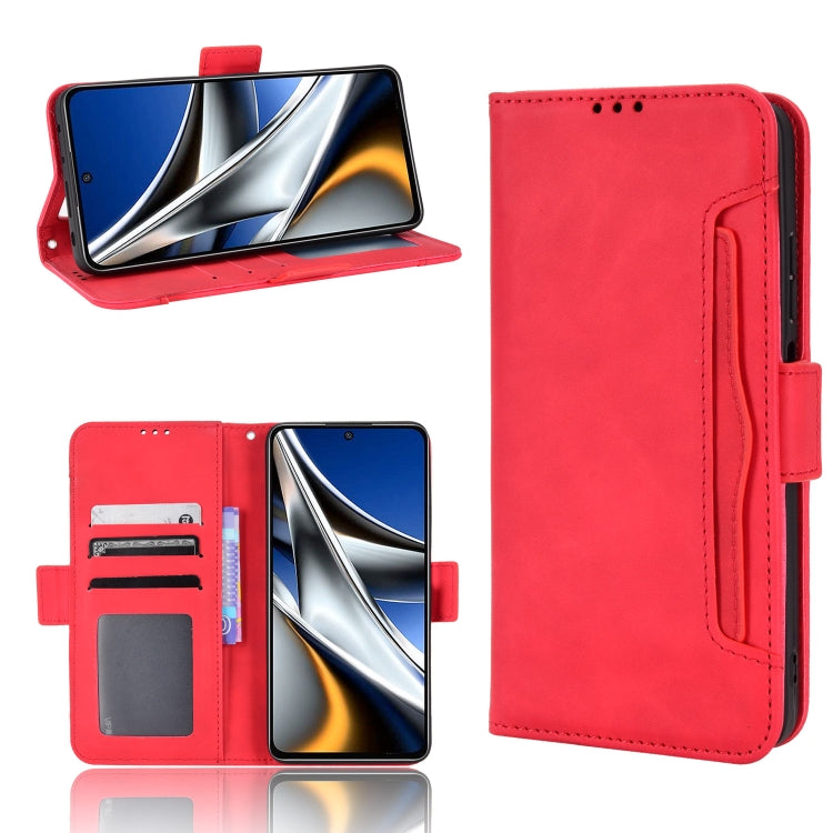 For Xiaomi Poco M4 Pro 4G Skin Feel Calf Pattern Leather Phone Case