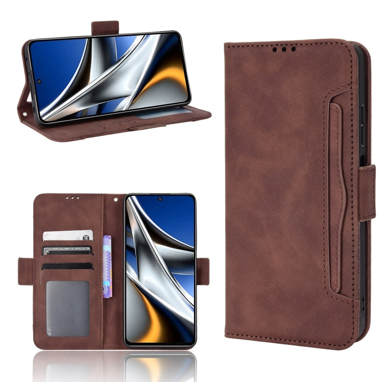 For Xiaomi Poco M4 Pro 4G Skin Feel Calf Pattern Leather Phone Case