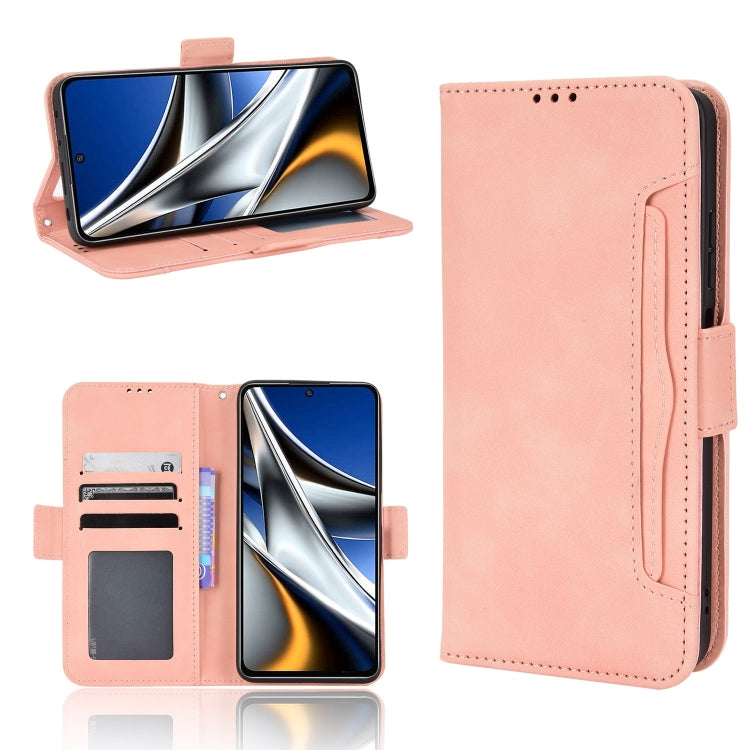 For Xiaomi Poco M4 Pro 4G Skin Feel Calf Pattern Leather Phone Case