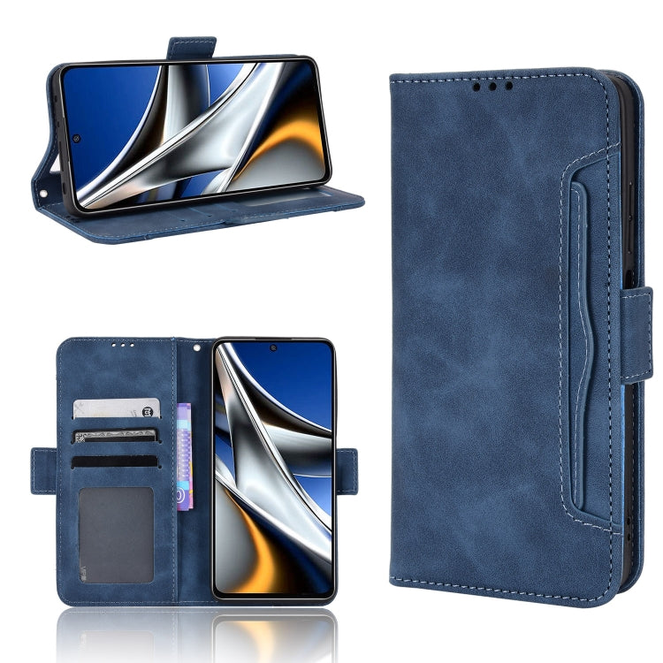 For Xiaomi Poco M4 Pro 4G Skin Feel Calf Pattern Leather Phone Case