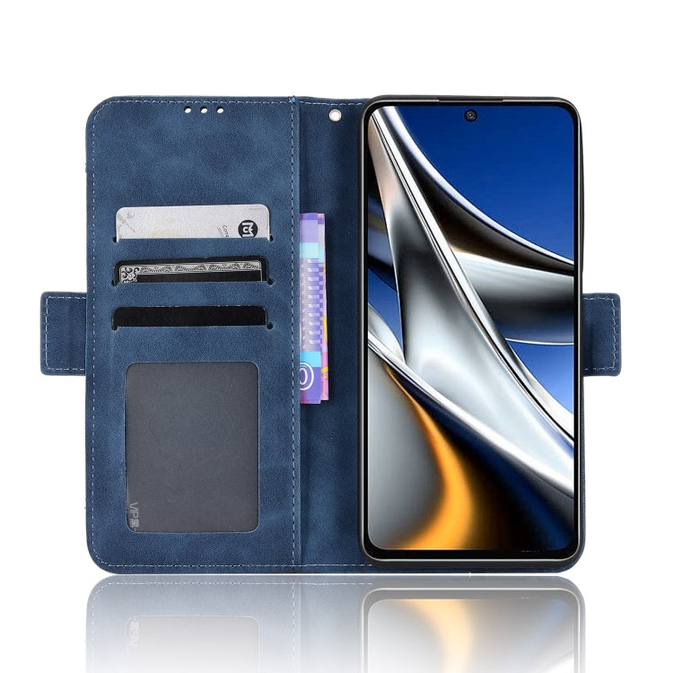 For Xiaomi Poco M4 Pro 4G Skin Feel Calf Pattern Leather Phone Case