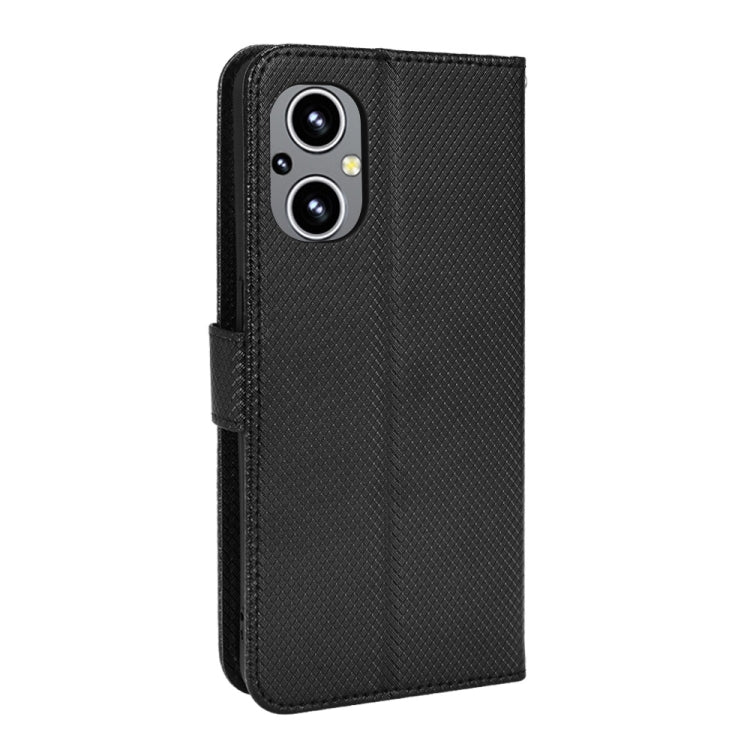 For OPPO Reno7 Z 5G / A96 5G Diamond Texture Leather Phone Case