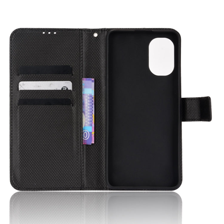 For OPPO Reno7 Z 5G / A96 5G Diamond Texture Leather Phone Case