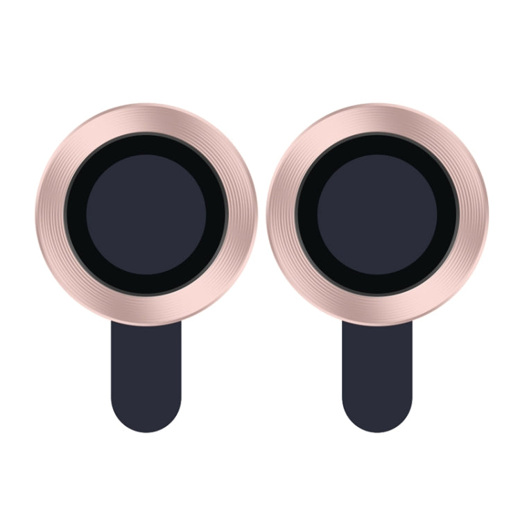 For iPhone 13 / 13 mini CD Texture Metal Lens Tempered Film