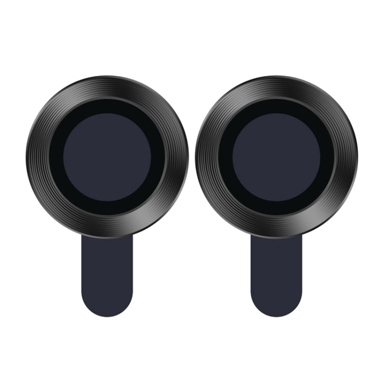 For iPhone 13 / 13 mini CD Texture Metal Lens Tempered Film