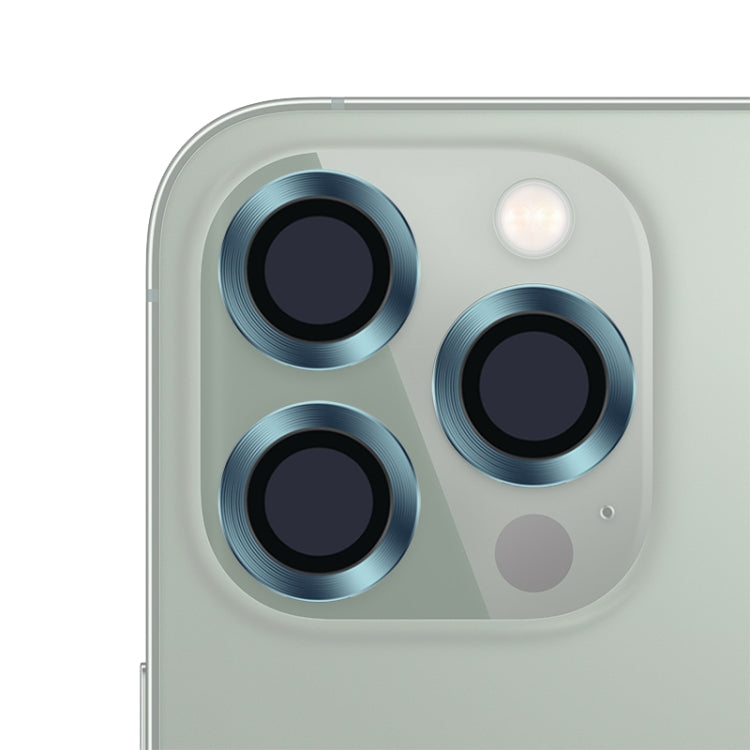 For iPhone 13 Pro / 13 Pro Max CD Texture Metal Lens Tempered Film