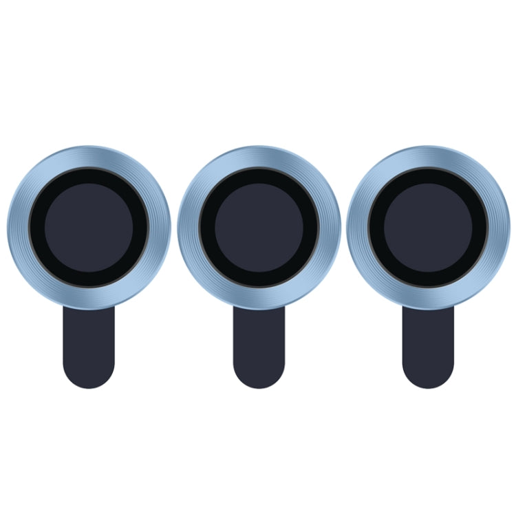 For iPhone 13 Pro / 13 Pro Max CD Texture Metal Lens Tempered Film