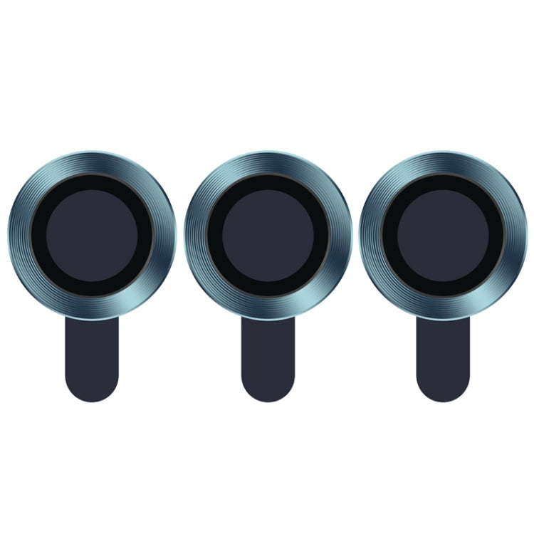 For iPhone 12 Pro CD Texture Metal Lens Tempered Film