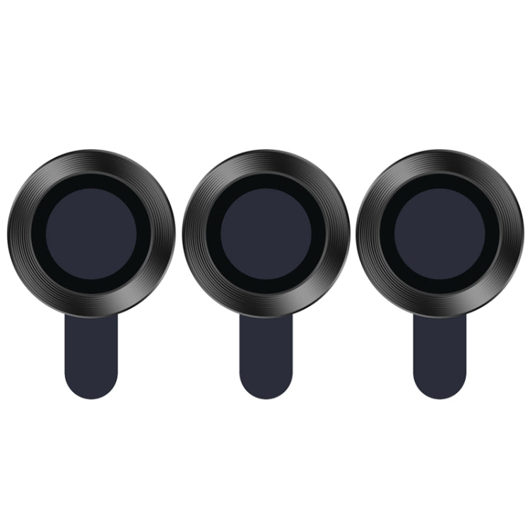 For iPhone 11 Pro / 11 Pro Max CD Texture Metal Lens Tempered Film