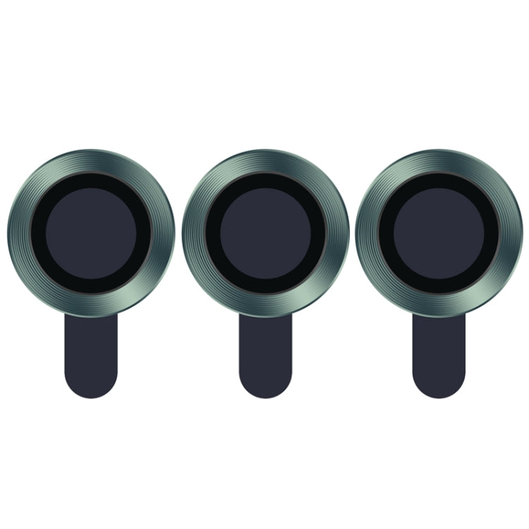 For iPhone 11 Pro / 11 Pro Max CD Texture Metal Lens Tempered Film