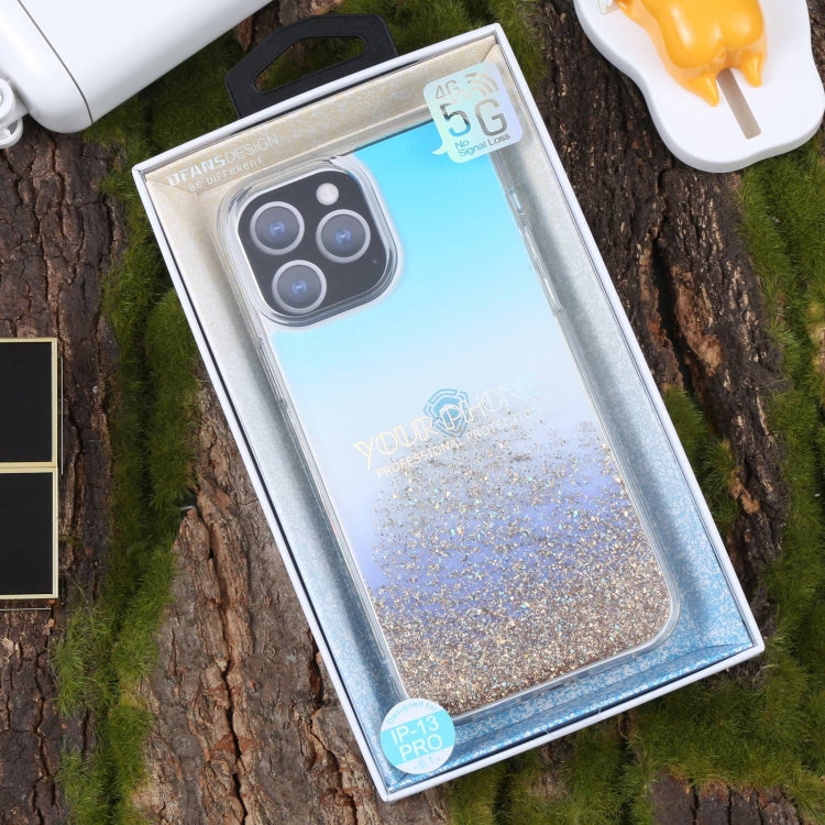 For iPhone 13 Pro DFANS DESIGN Gradient Starlight Shining Phone Case