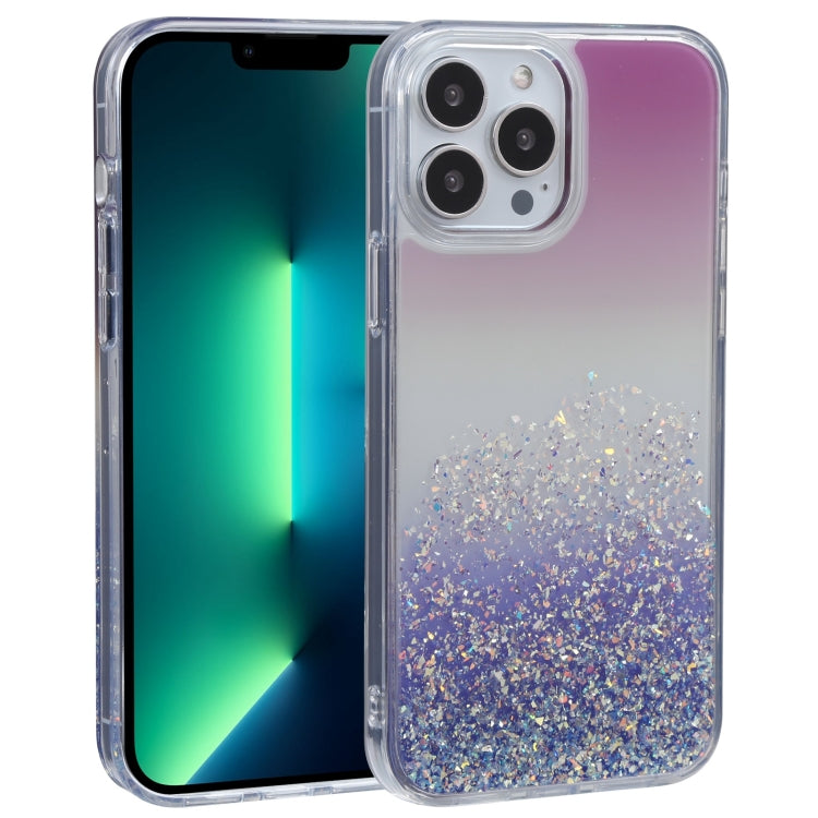 For iPhone 13 Pro Max DFANS DESIGN Gradient Starlight Shining Phone Case