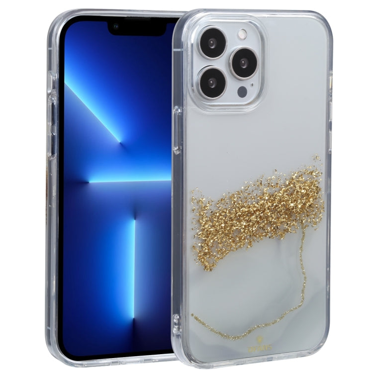 For iPhone 13 Pro DFANS DESIGN Dual-color Starlight Shining Phone Case