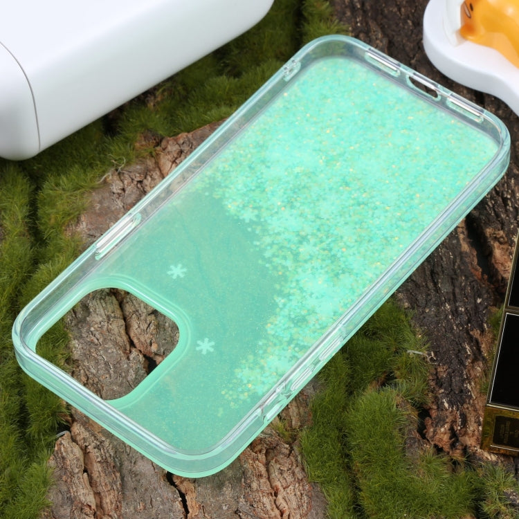 For iPhone 13 Pro Max DFANS DESIGN Snowflake Starlight Shining Phone Case