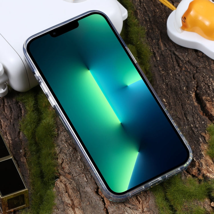 For iPhone 13 Pro Max DFANS DESIGN Snowflake Starlight Shining Phone Case