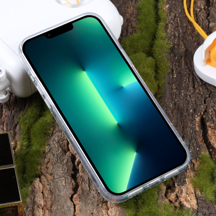 For iPhone 13 Pro Max DFANS DESIGN Snowflake Starlight Shining Phone Case