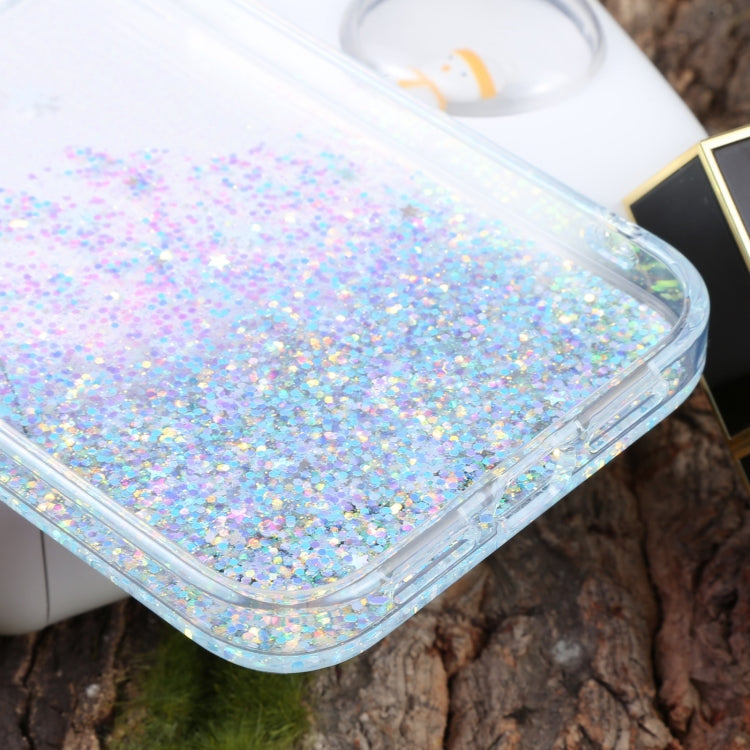 For iPhone 13 Pro Max DFANS DESIGN Snowflake Starlight Shining Phone Case