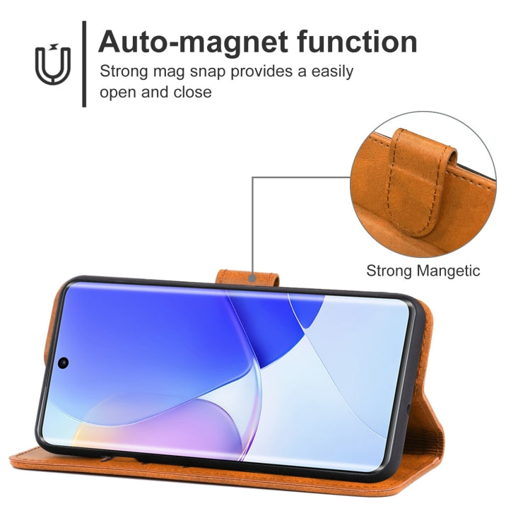 For Huawei nova 9 Leather Phone Case