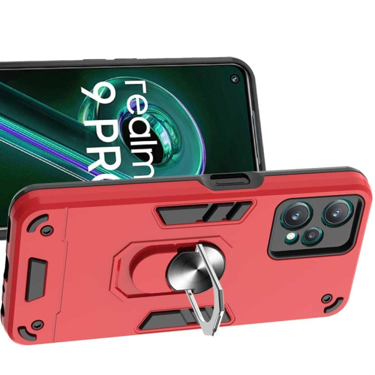 For OPPO Realme 9 Pro 5G Armour Series PC + TPU Phone Case