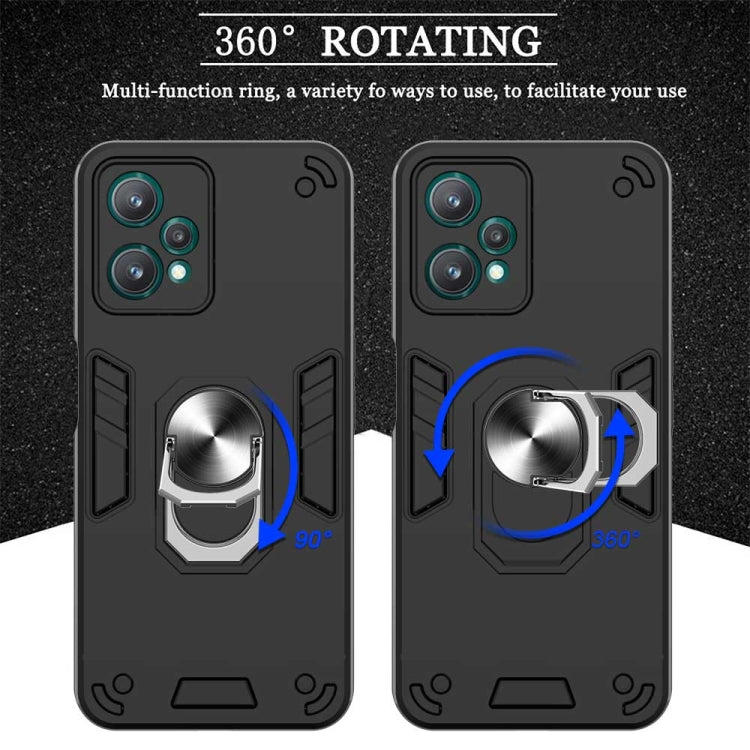 For OPPO Realme 9 Pro 5G Armour Series PC + TPU Phone Case