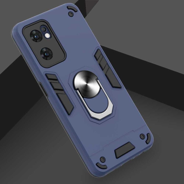 For OPPO Reno7 5G Foreign Version Armour Series PC + TPU Phone Case