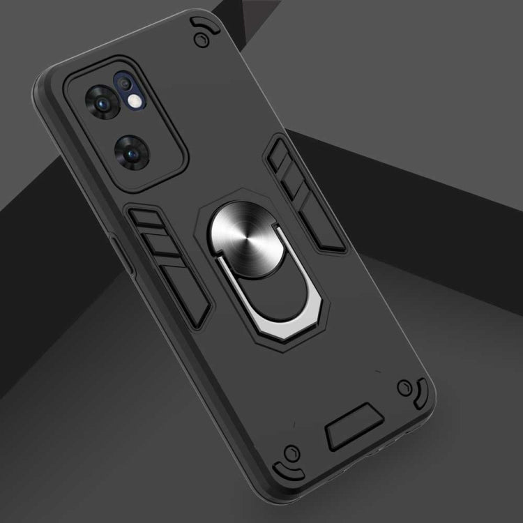 For OPPO Reno7 5G Foreign Version Armour Series PC + TPU Phone Case