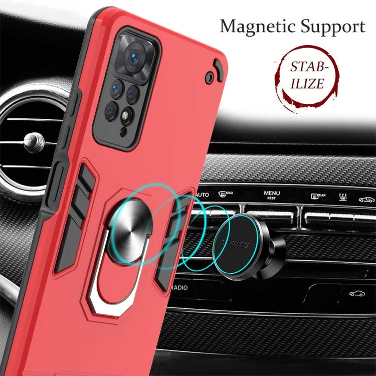For Xiaomi Redmi Note 11 Pro 5G / 4G Foreign Armour Series PC + TPU Phone Case