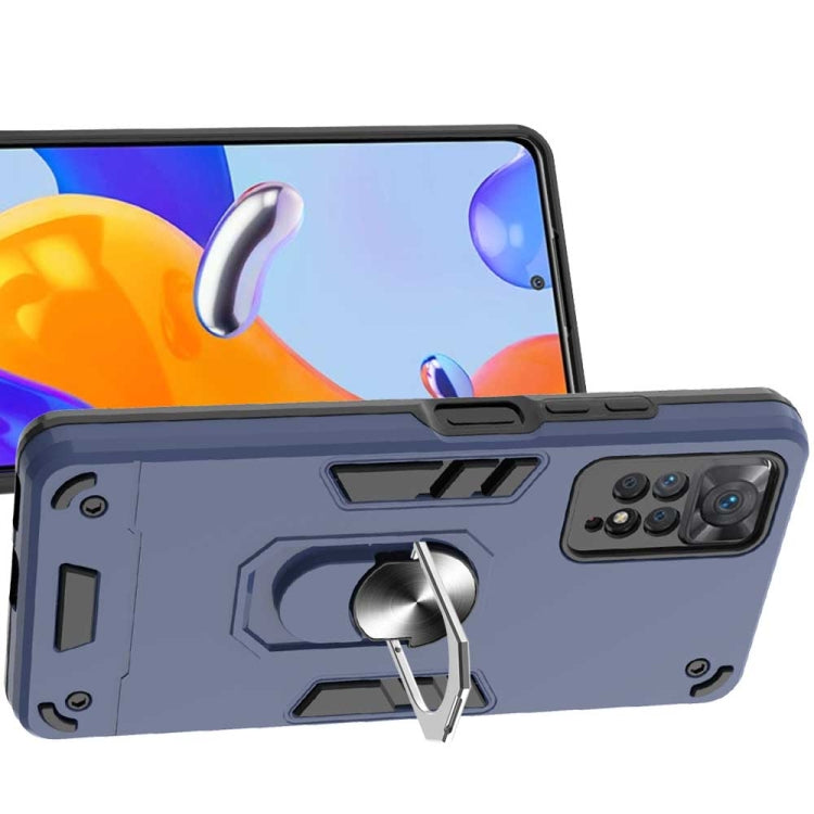 For Xiaomi Redmi Note 11 Pro 5G / 4G Foreign Armour Series PC + TPU Phone Case