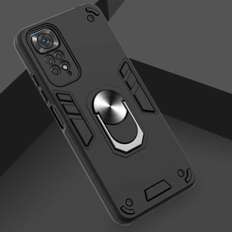 For Xiaomi Redmi Note 11S / Note 11 4G Foreign Armour Series PC + TPU Phone Case