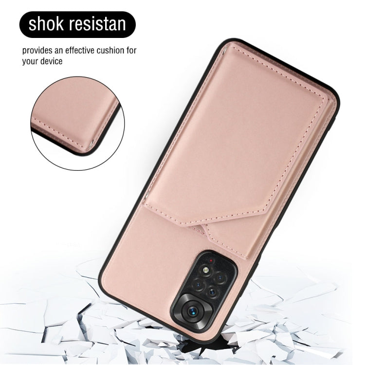 For Xiaomi Redmi Note 11S/11 4G Global Skin Feel PU + TPU + PC Phone Case
