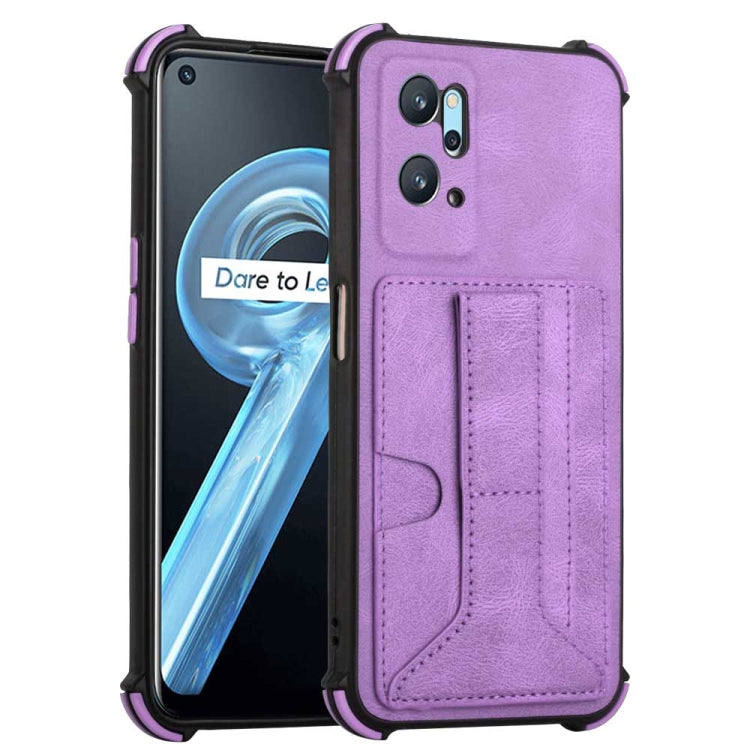 For OPPO Realme 9i Dream Holder Card Bag Shockproof Phone Case